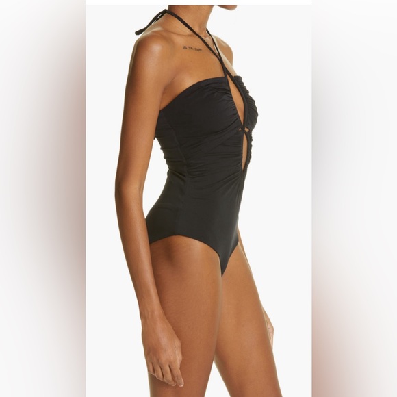 Johanna Ortiz All Night Cutout Halter Bodysuit, Small, $395 - Picture 4 of 10